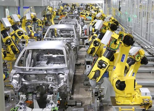 我在北京现代工厂竟没看到几个工人 多数作业都由机器人承包